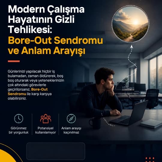 Modern Çalışma Hayatının Gizli Tehlikesi: Bore-Out Sendromu ve Anlam Arayışı